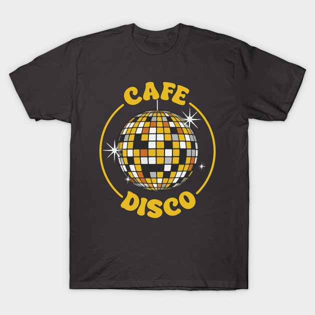 Cafe Disco T-Shirt by zealology